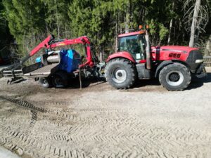 JENZ HEM 582 Z + Trattore CASE 380 main